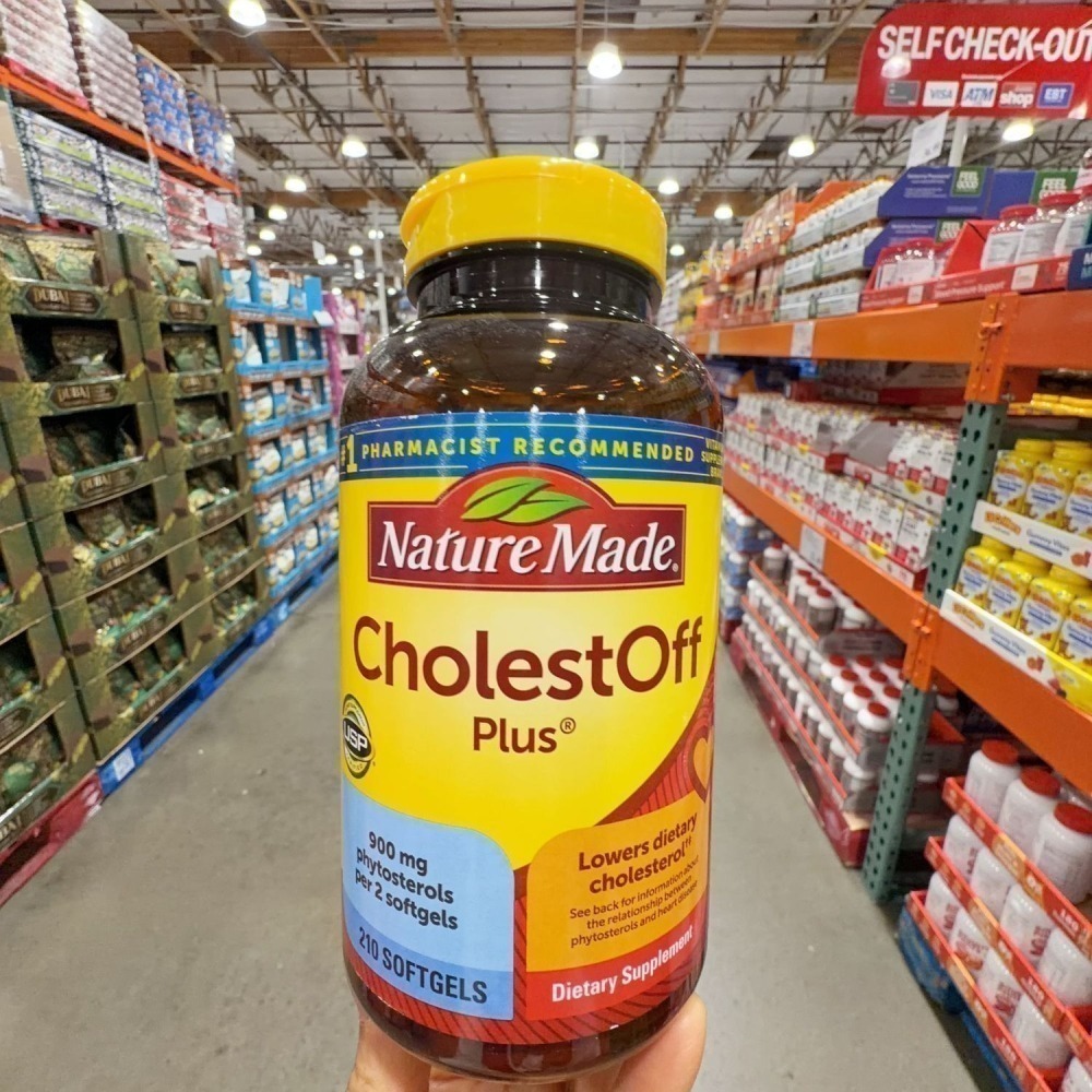 【現貨】美國好市多 萊萃美 天然植物固醇210粒 Nature Made Cholest Off Plus-細節圖2