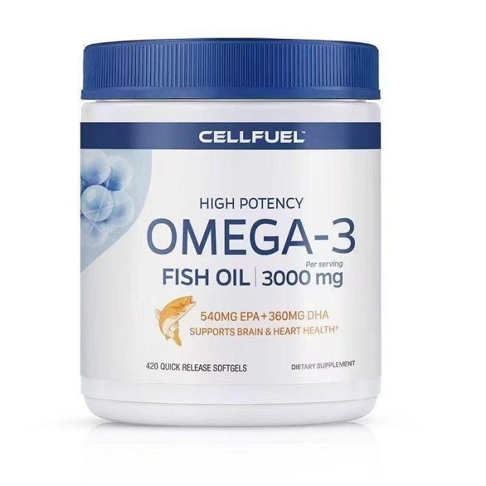 【現貨快速達】歐米伽3深海魚油420粒0mega3成人DHA美商EPA-細節圖6