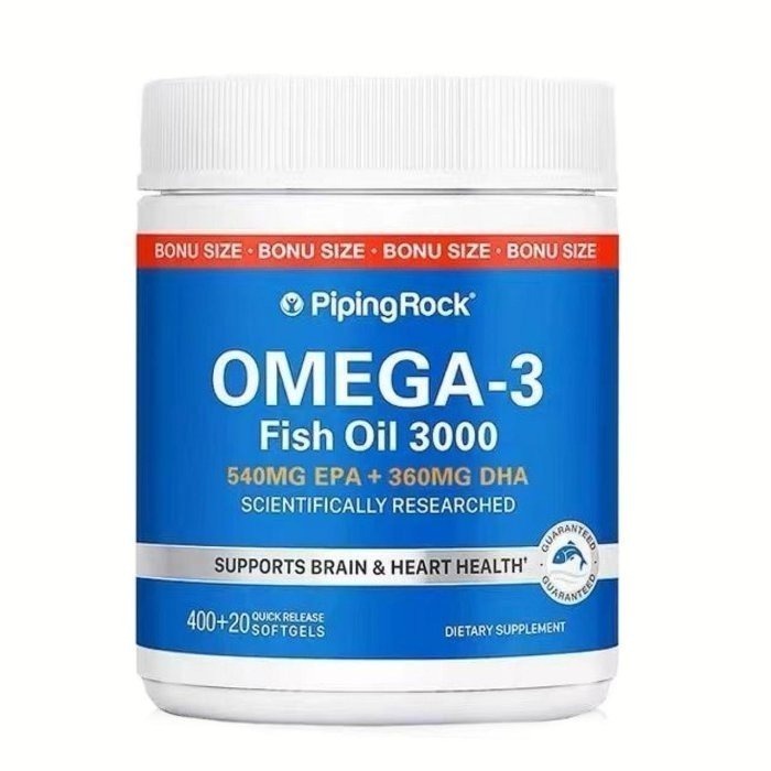 【現貨】歐米伽3深海魚油420粒0mega3成人DHA美商EPA-細節圖2