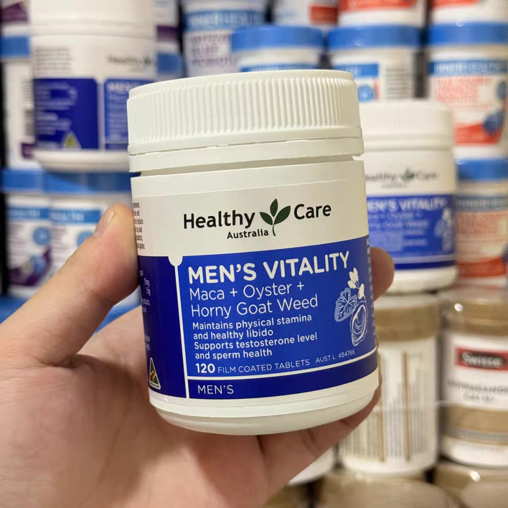 【現貨速達】澳洲HealthyCare男性雄風片 8合1複合能量瓶 120粒 瑪卡牡蠣生蠔淫羊藿-細節圖4