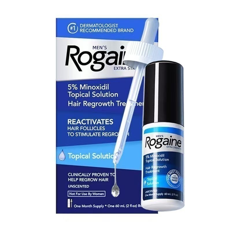 【現貨】美國 Rogaine 落建培健男士頭髮頭皮髮根毛囊營養液強效5%單瓶60g，1瓶，3瓶整盒-細節圖3