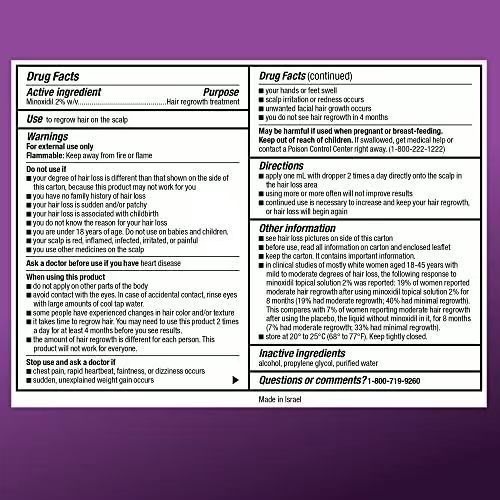 【現貨速達】美國 Amazon 女士頭髮頭皮髮根毛囊營養液強效單瓶60ml，1瓶，3瓶整盒-細節圖5