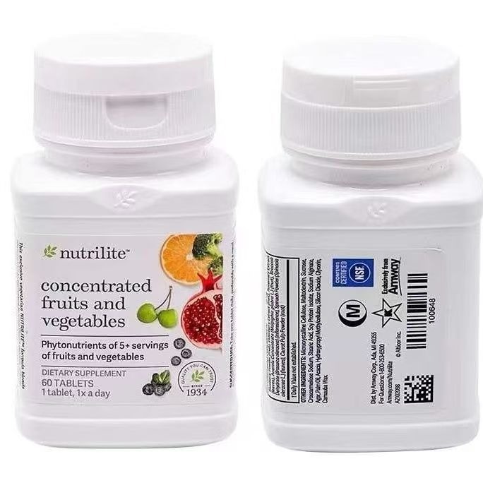 安麗水果蔬菜膳食纖維素高濃縮美產100648紐崔萊concentrated fruits and vegetables-細節圖2