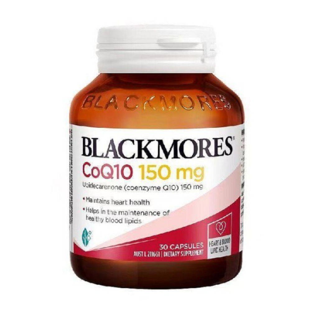 【現貨】輔酶Q10軟膠囊150mg，300mg，30粒CoQ10澳洲澳佳寶Blackmores-細節圖2