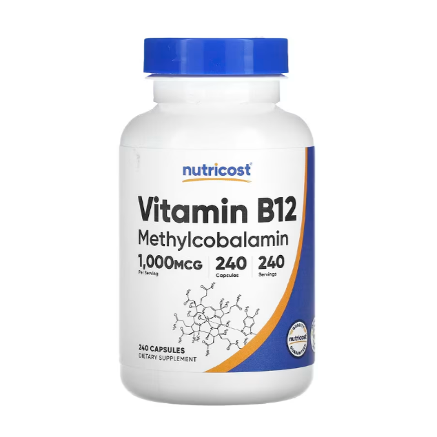 Nutricost,  鈷胺素 全系列 維生素B12維他命 膠囊-規格圖7
