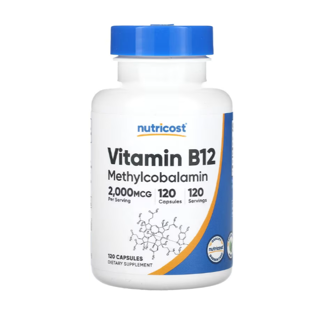 Nutricost,  鈷胺素 全系列 維生素B12維他命 膠囊-規格圖7