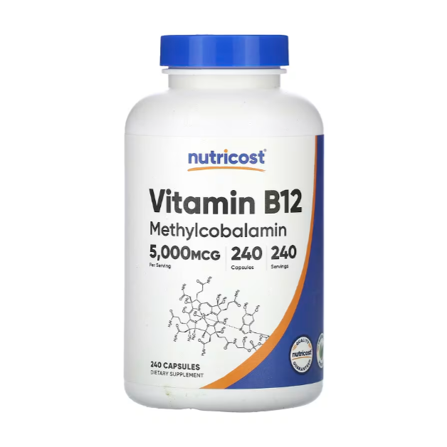 Nutricost,  鈷胺素 全系列 維生素B12維他命 膠囊-規格圖7