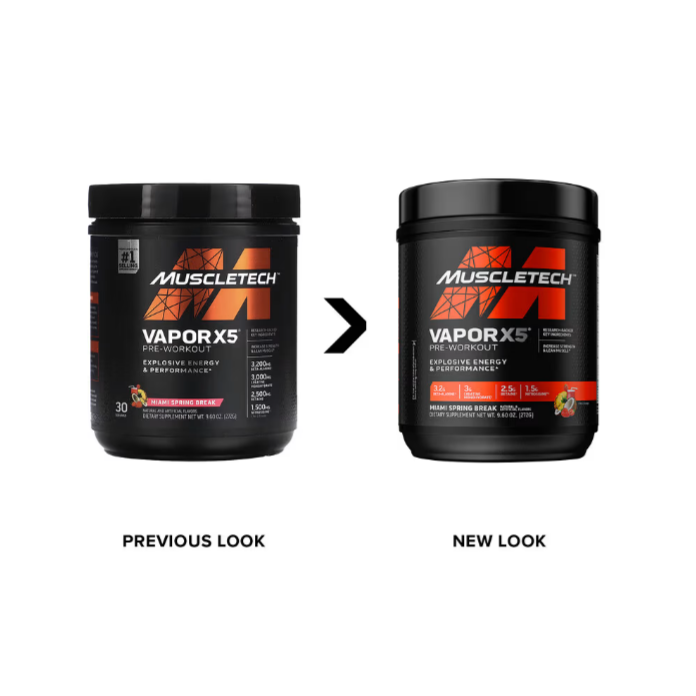 現貨MuscleTech, VaporX5®，鍛煉前配方，9.6 盎司（272 克）肌肉科技高性能X5氮泵爆發力耐力健身-細節圖3