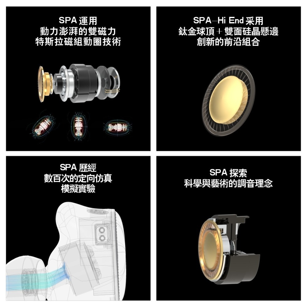 麗弦 銀天使 SPA-Hi End Limited Edition2 蛇年限定 限量發燒有線耳機-細節圖2