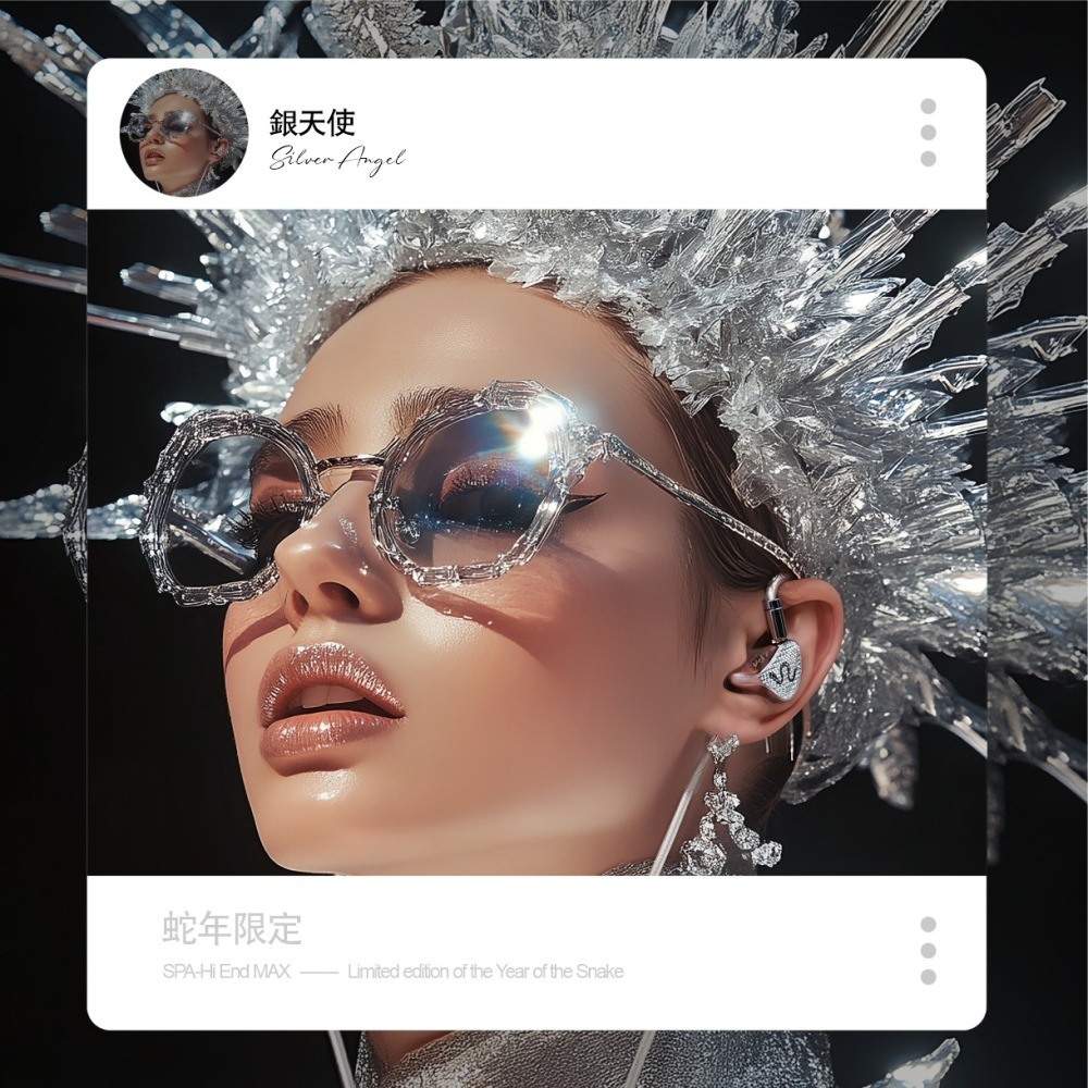 麗弦 銀天使 SPA-Hi End Limited Edition2 蛇年限定 限量發燒有線耳機-細節圖4