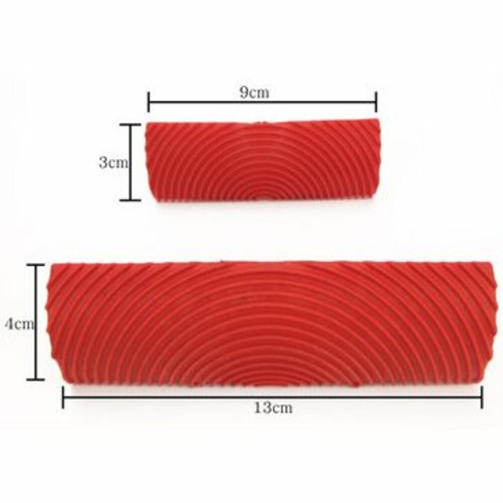 小布點︱木紋刷︱凹凸立體浮雕 -壓花滾筒 藝術工具 刮板 花齒刷 藝術背景效果刷 木紋滾輪 木紋紋理 直線刮紋器-規格圖9