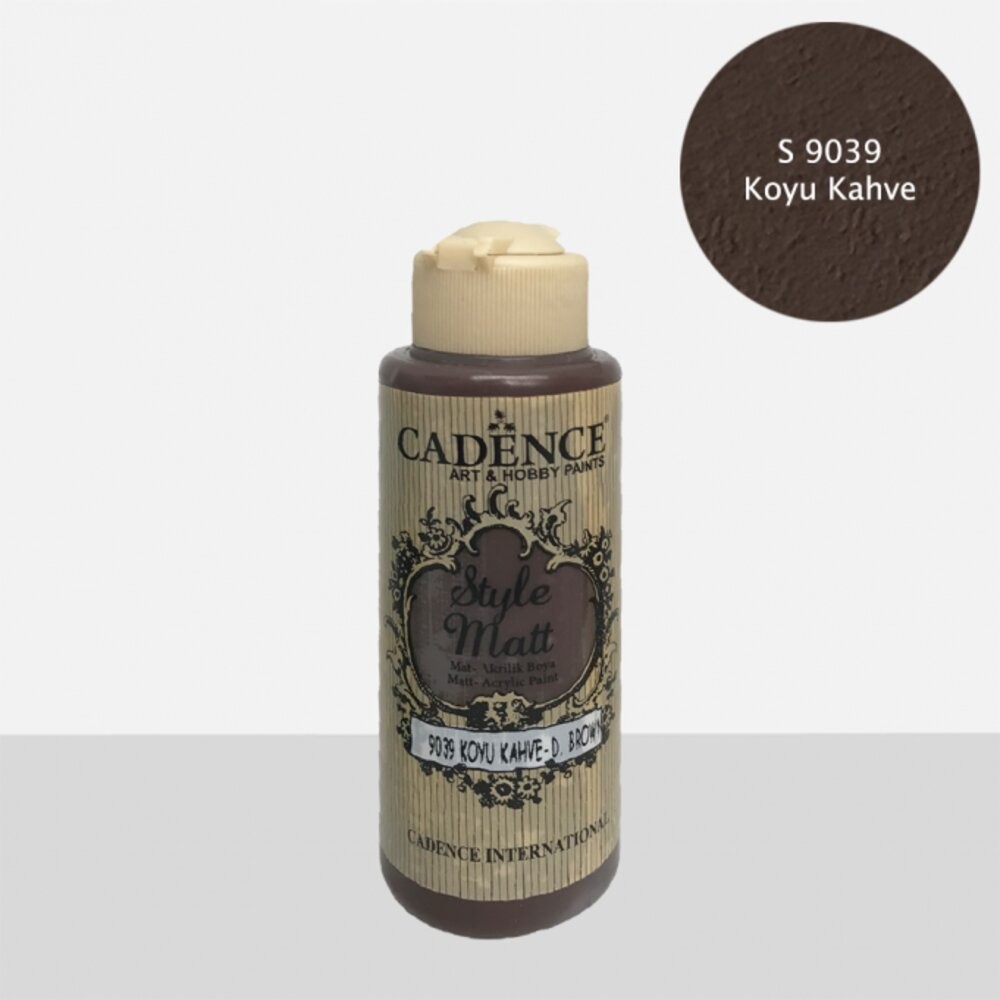 小布點︱S-9021~9040啞光壓克力顏料120ml︱CADENCE凱登斯 土耳其 Style Matt 消光-規格圖11