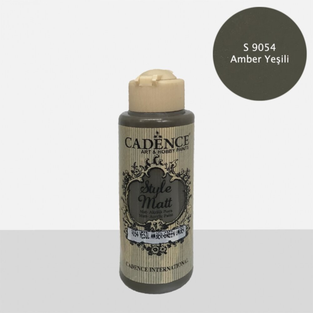 小布點︱S-9041~9060啞光壓克力顏料120ml︱CADENCE凱登斯 土耳其 Style Matt 消光-規格圖11