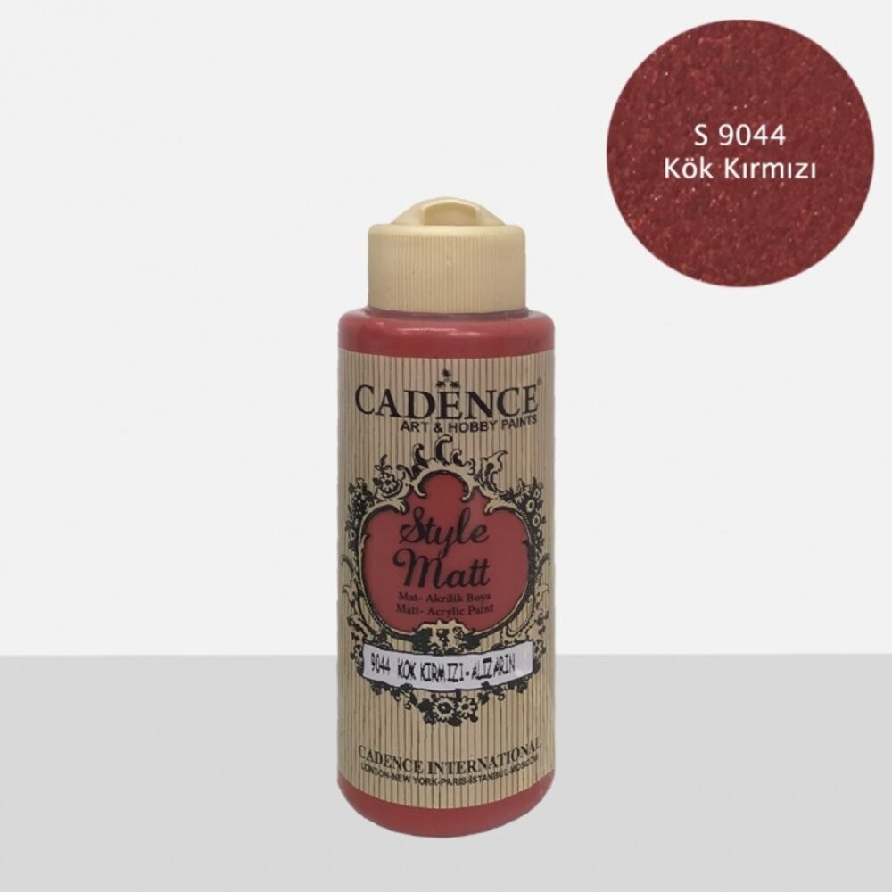 小布點︱S-9041~9060啞光壓克力顏料120ml︱CADENCE凱登斯 土耳其 Style Matt 消光-規格圖11