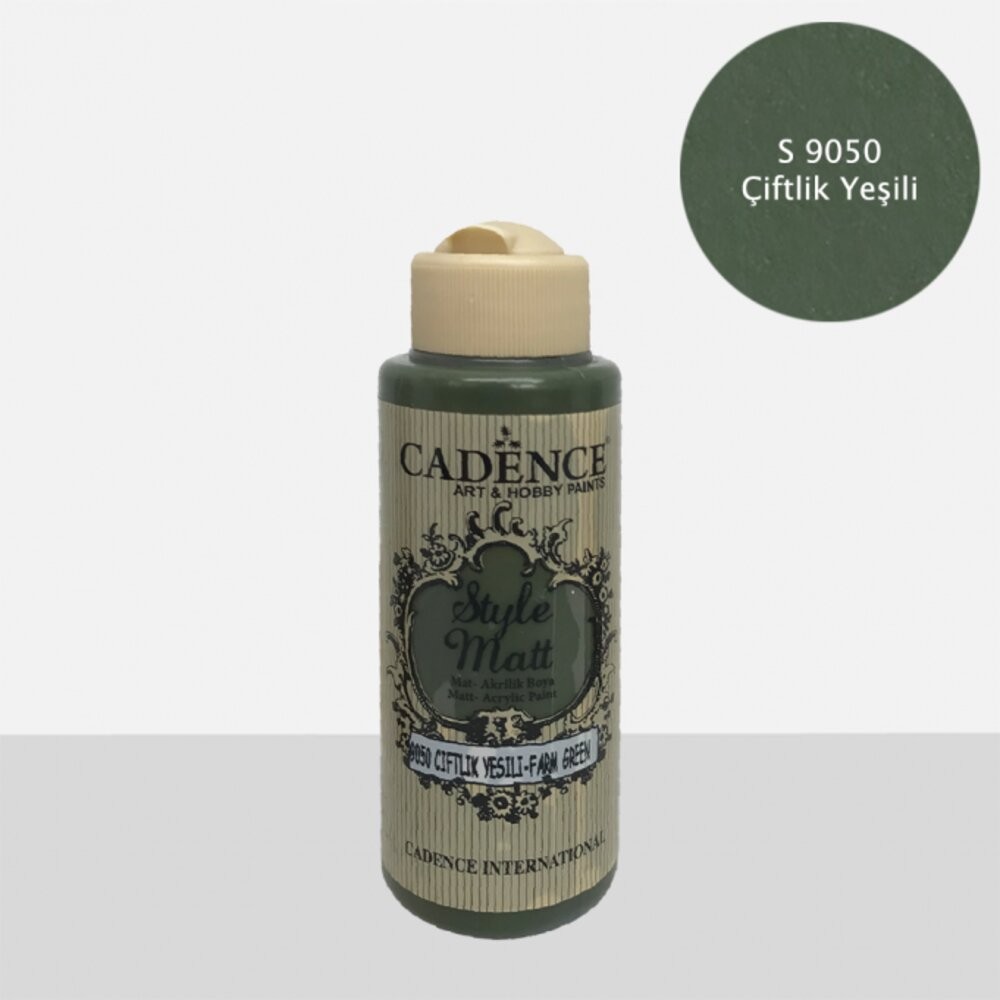 小布點︱S-9041~9060啞光壓克力顏料120ml︱CADENCE凱登斯 土耳其 Style Matt 消光-規格圖11