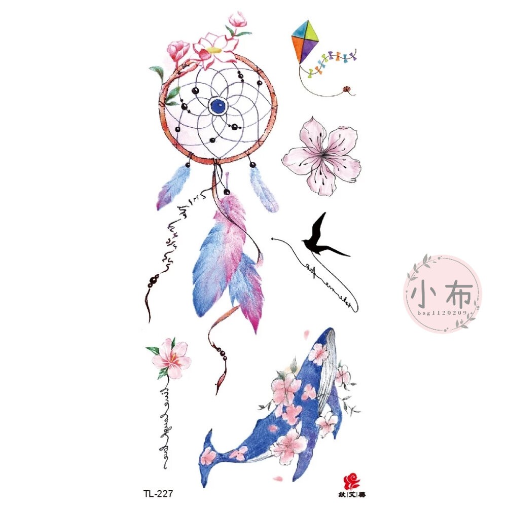 小布點︱TL-220水轉印貼紙︱水轉印 轉印貼 轉印貼紙 水轉印貼紙 貼紙 蝶古巴特 拼貼 彩繪-細節圖7