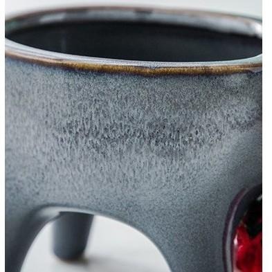 快速出貨 現貨 療癒 貓 花盆 花器 多肉植物盆栽 貓草種植 貓咪盆栽 陶瓷盆 情人節 卡通 生日禮物 交換禮物 仙人掌-細節圖7