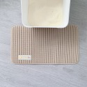 現貨 雙層口袋 貓砂墊 落砂墊 止滑墊 無毒  PER環保材質 台灣製造 外銷日本 袋口式 可機洗 腳踏墊 -白色-規格圖9