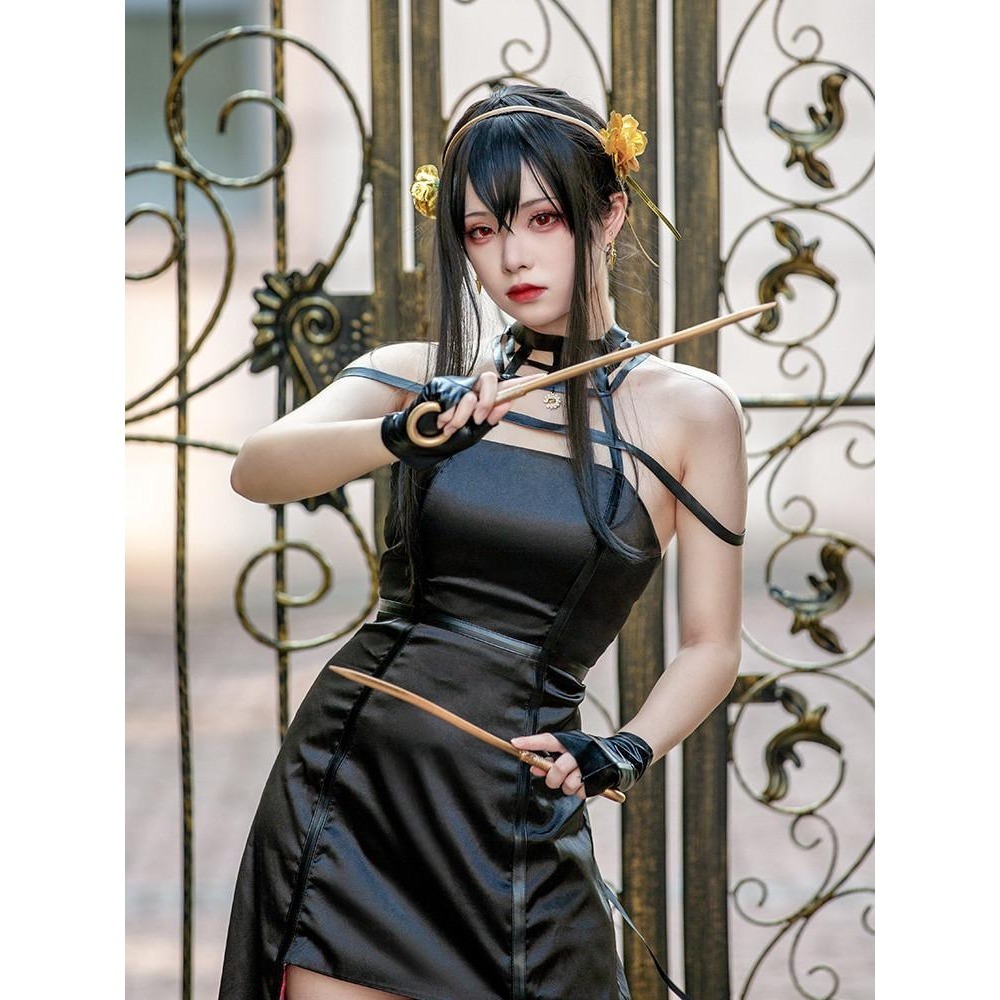 愛如潮水❤ SPY FAMILY間諜家家酒 約兒 性感角色扮演 角色誘惑 情趣內衣 cosplay-細節圖3