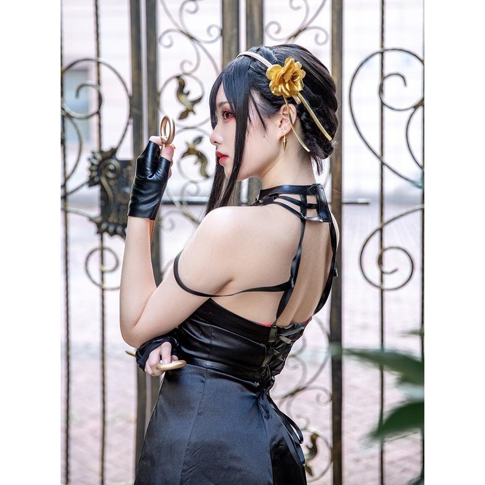 愛如潮水❤ SPY FAMILY間諜家家酒 約兒 性感角色扮演 角色誘惑 情趣內衣 cosplay-細節圖4