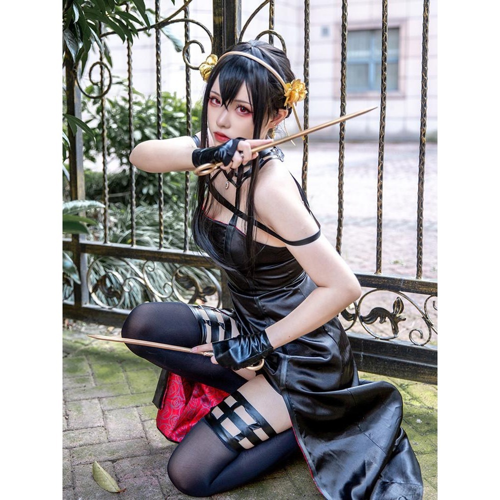 愛如潮水❤ SPY FAMILY間諜家家酒 約兒 性感角色扮演 角色誘惑 情趣內衣 cosplay-細節圖5