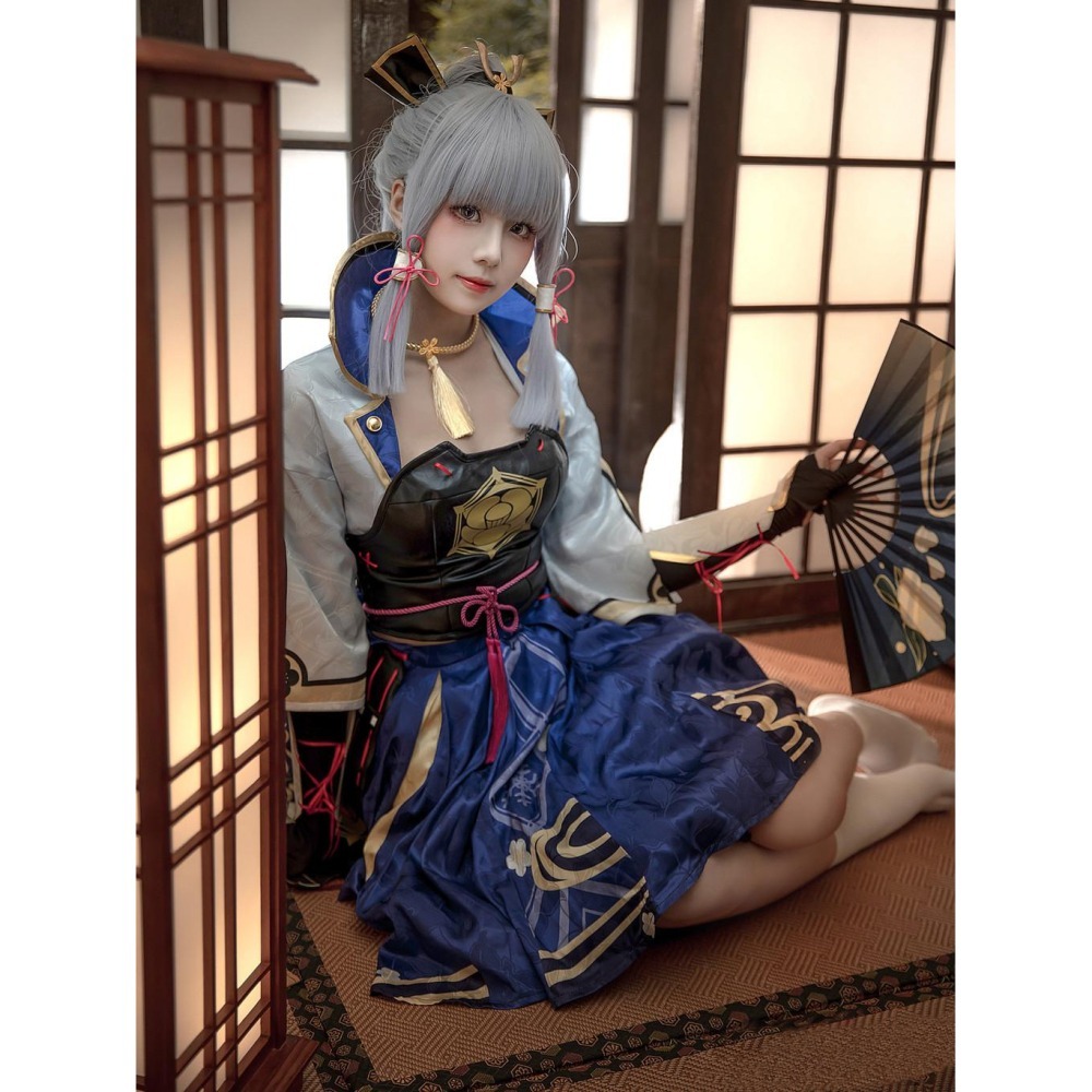 愛如潮水❤ 原神 神里綾華 性感角色扮演 角色誘惑 情趣內衣 cosplay-細節圖2