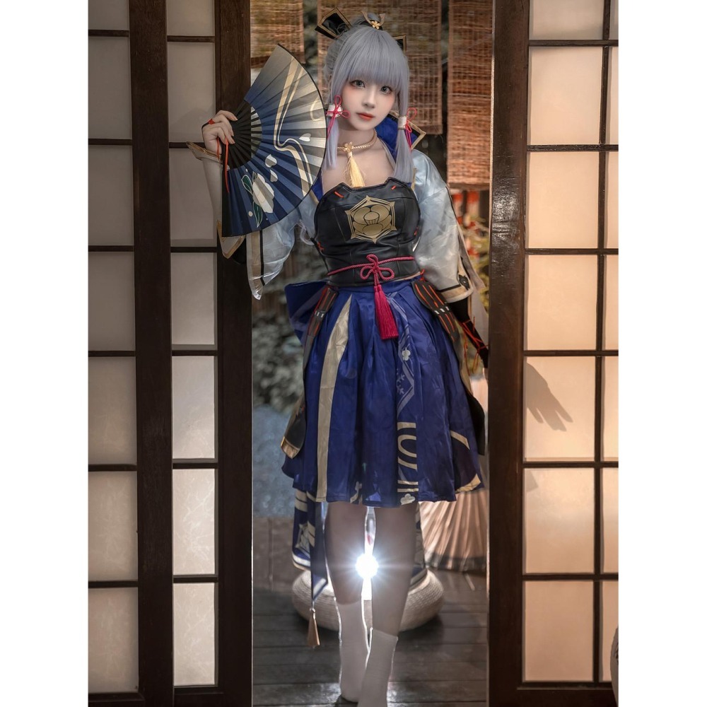 愛如潮水❤ 原神 神里綾華 性感角色扮演 角色誘惑 情趣內衣 cosplay-細節圖4