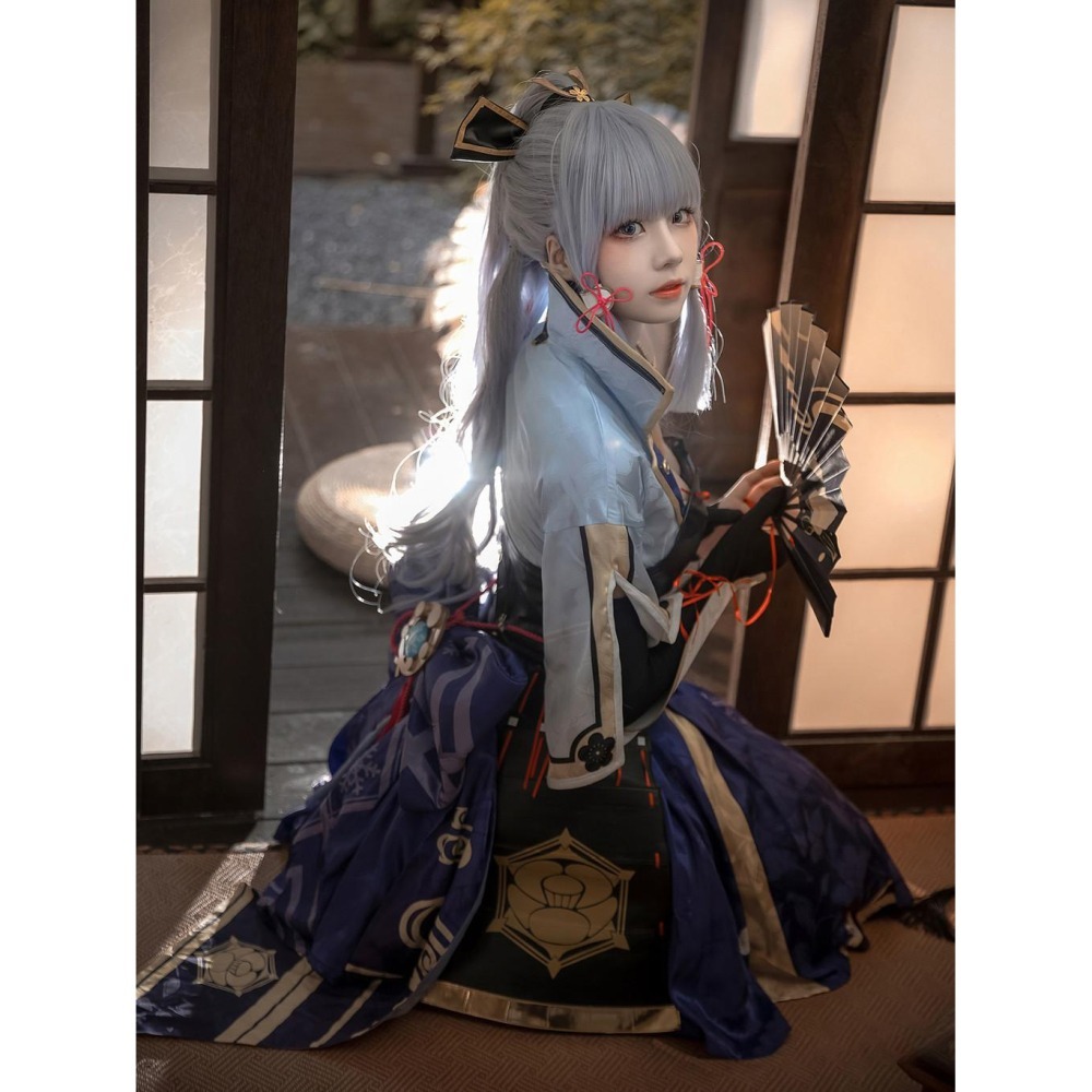 愛如潮水❤ 原神 神里綾華 性感角色扮演 角色誘惑 情趣內衣 cosplay-細節圖5