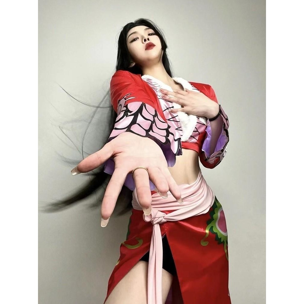愛如潮水❤ 海賊王 蛇姬 性感角色扮演 角色誘惑 情趣內衣 cosplay-細節圖2