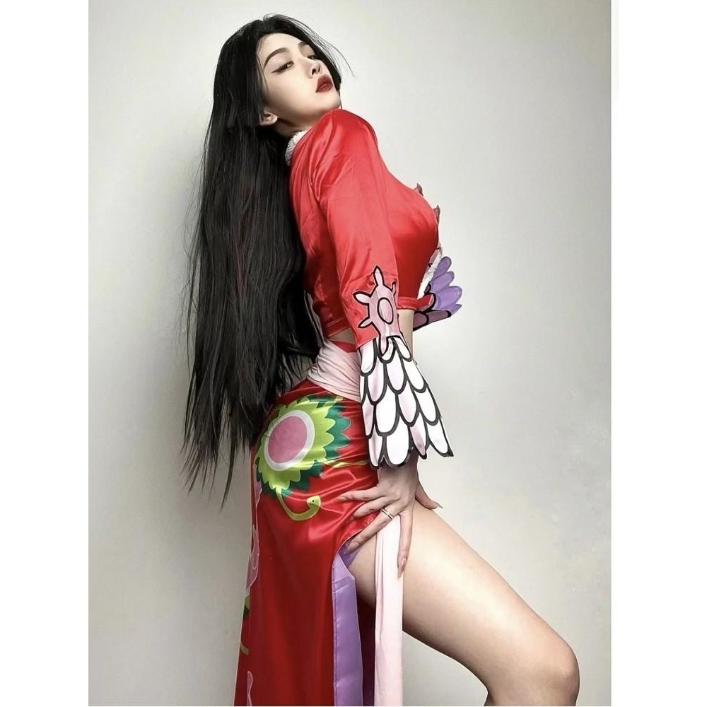 愛如潮水❤ 海賊王 蛇姬 性感角色扮演 角色誘惑 情趣內衣 cosplay-細節圖3
