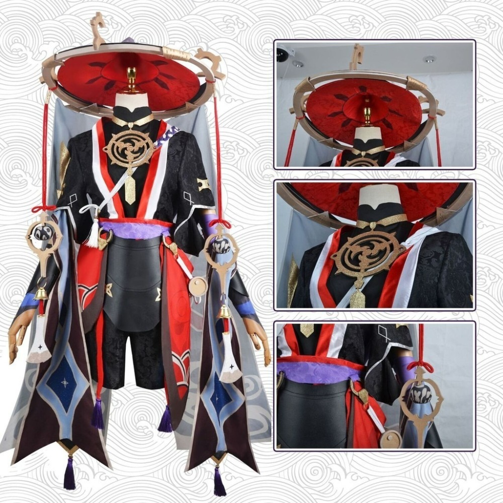 beer動漫屋♫ 原神 流浪者 散兵 遊戲 cosplay-細節圖4