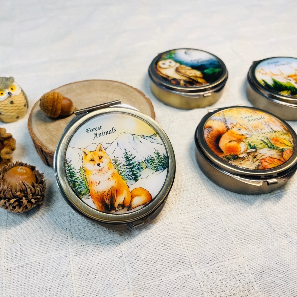 原創森林動物—古銅飾品珠寶盒-規格圖7