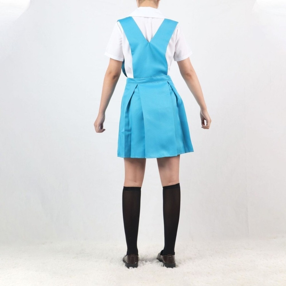 ♡我婆嚴選♡ 新世紀福音戰士 校服 綾波零 明日香 動漫 cosplay-細節圖2
