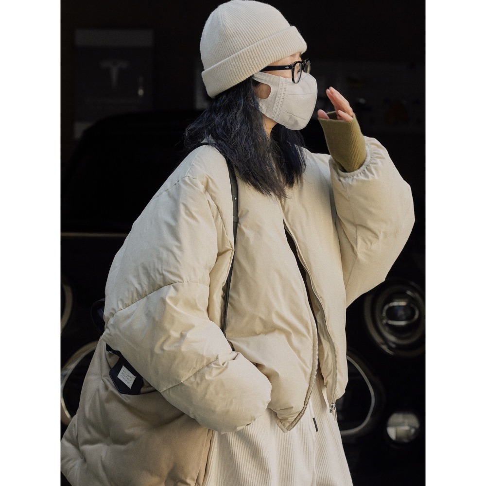 牛角麵包鴨絨外套-細節圖4