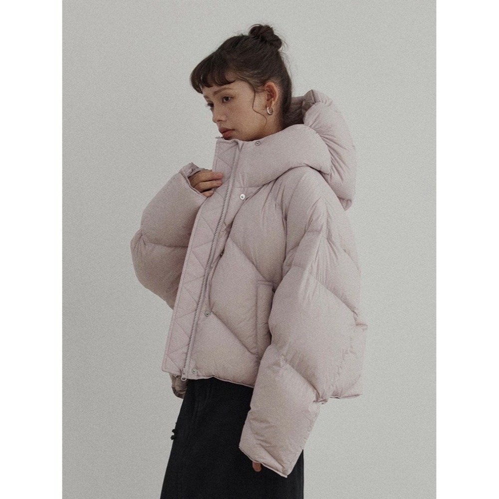 QQ雲朵鴨絨外套-細節圖2