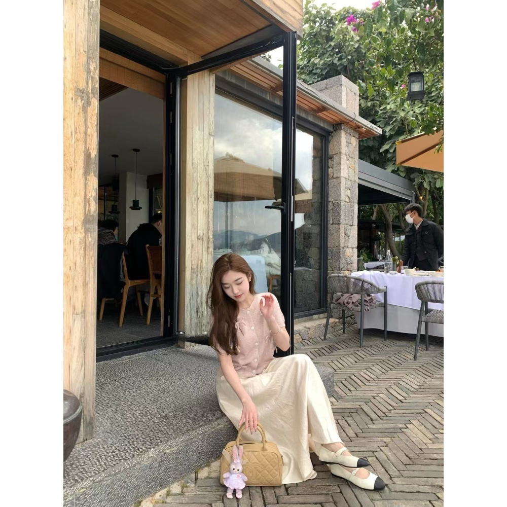 閃閃蝴蝶結上衣-三色｜TIAMTIAM-細節圖2