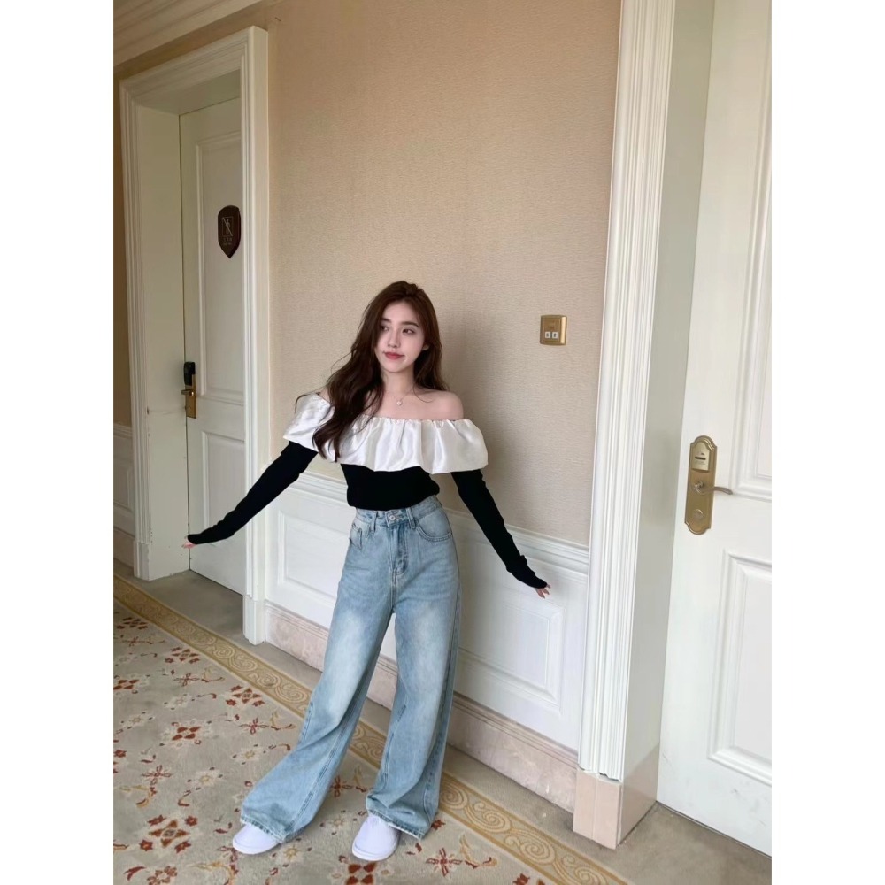 波浪珠光上衣-三色｜TIAMTIAM-細節圖6