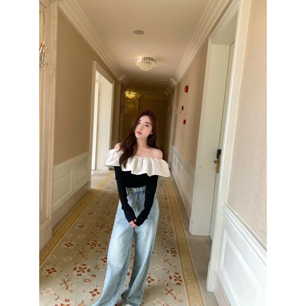 波浪珠光上衣-三色｜TIAMTIAM-細節圖8