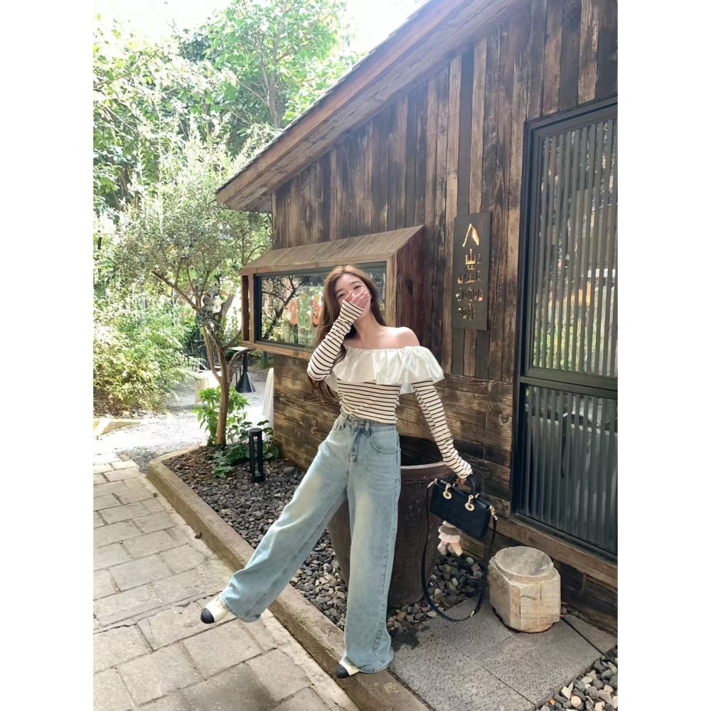 波浪珠光上衣-三色｜TIAMTIAM-細節圖9