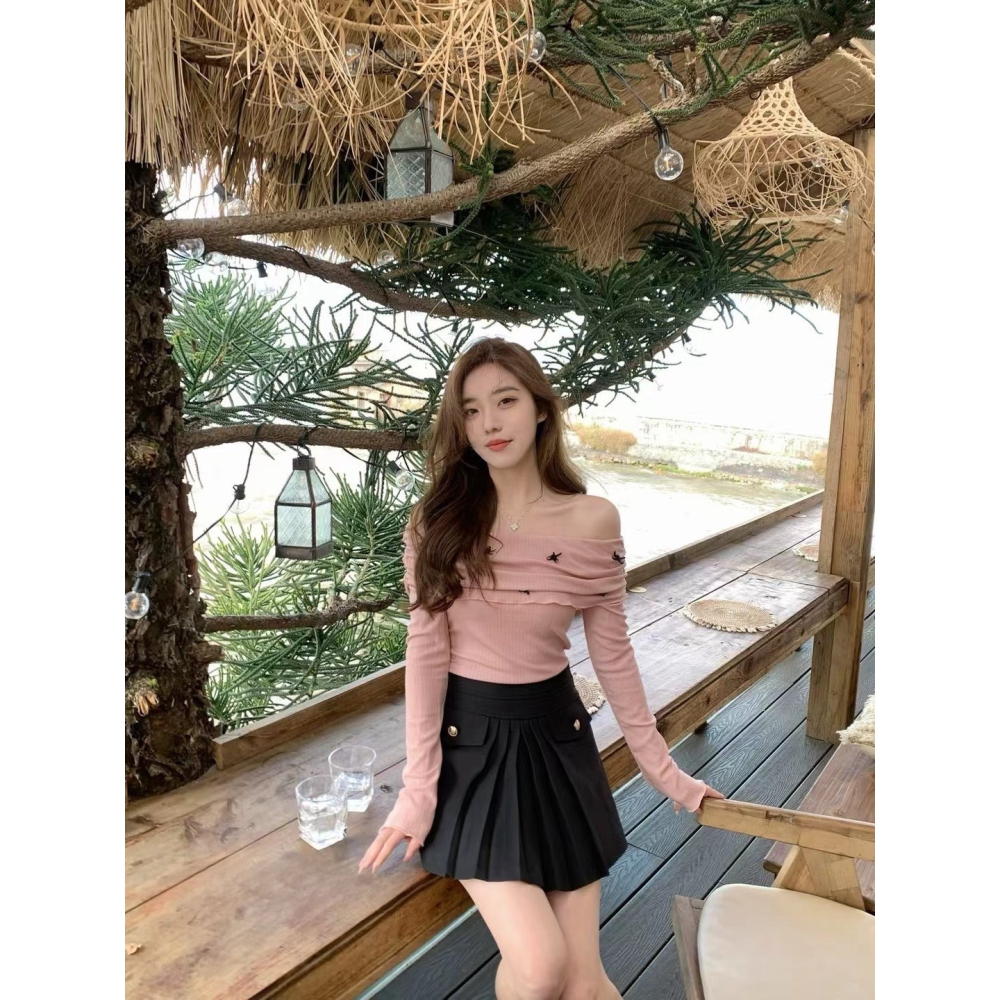 蝴蝶結皺褶上衣-三色｜TIAMTIAM-細節圖10