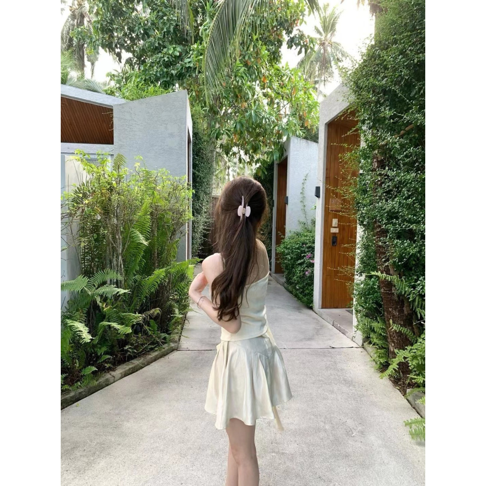 蝴蝶結小背心+外套-三色｜TIAMTIAM-細節圖4