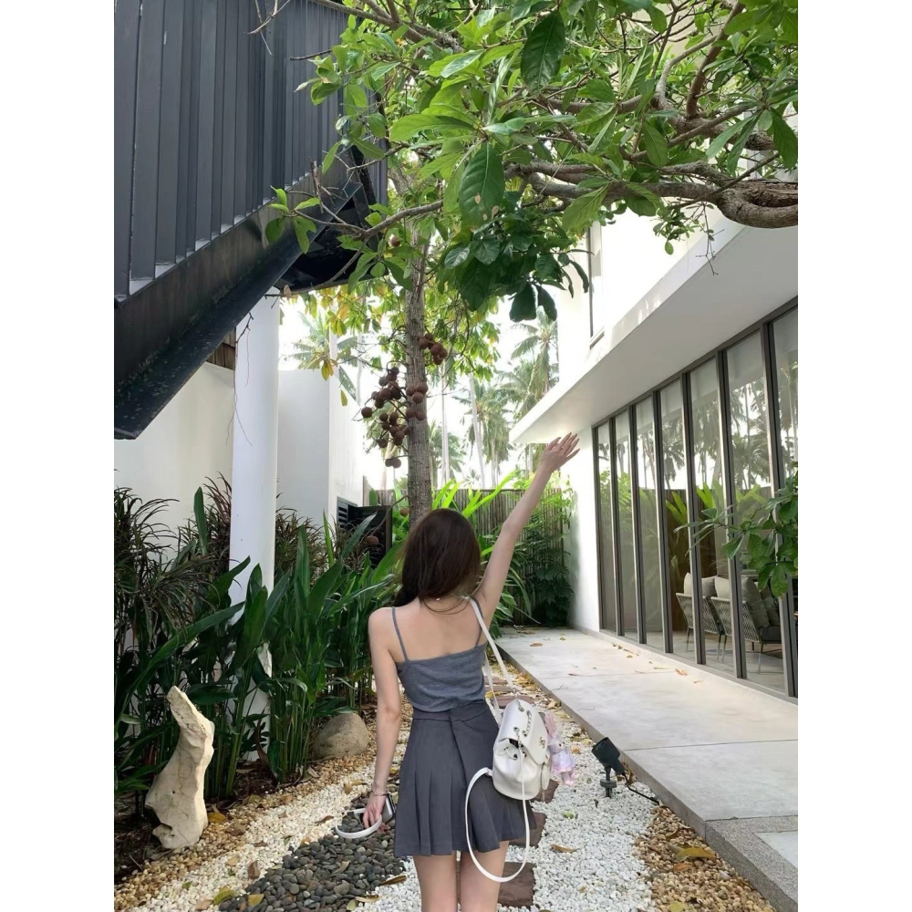 蝴蝶結小背心+外套-三色｜TIAMTIAM-細節圖7