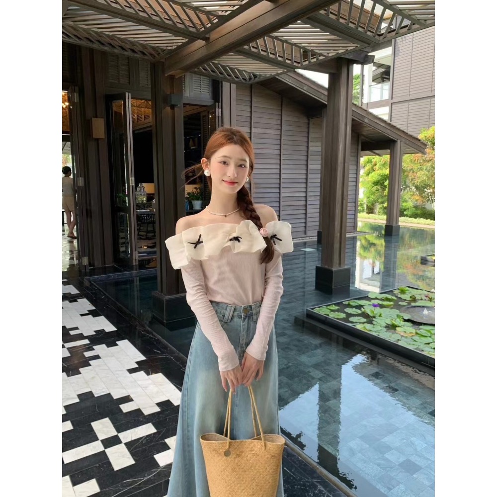 泡泡蝴蝶結上衣-四色｜TIAMTIAM-細節圖2