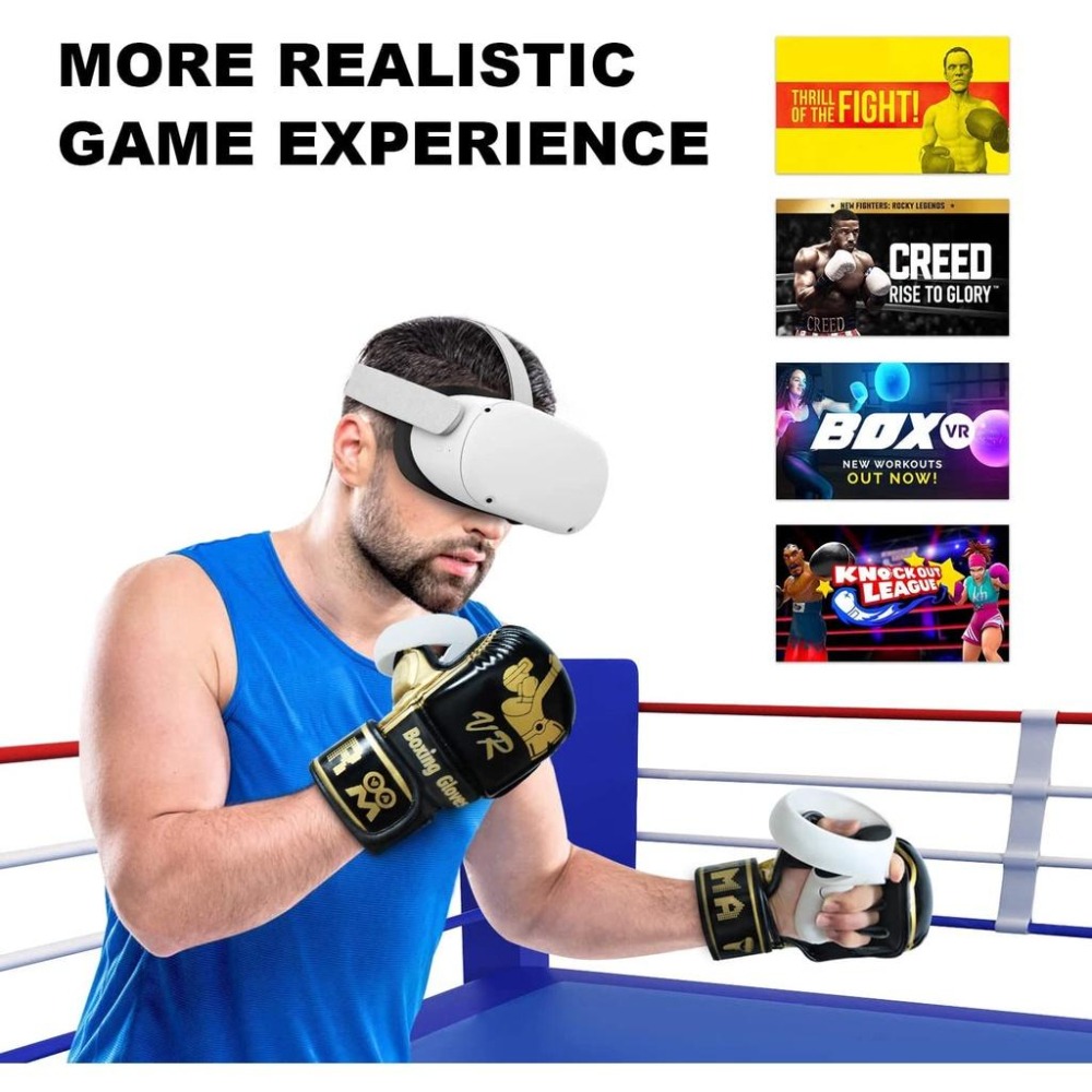 VR拳擊手套 適用Meta Oculus Quest 3/2/Valve Index/HP ReverbG2/Vive-細節圖8