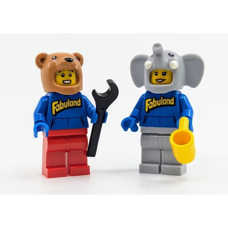 樂高 LEGO 21358 扭蛋機 小熊人 小象人 人偶 全新-規格圖1