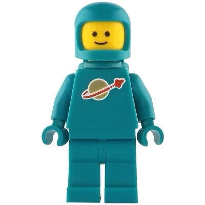 樂高 LEGO 21358 宇航員 珍珠金色 深松石綠色 太空人 扭蛋機 人偶 全新-規格圖1