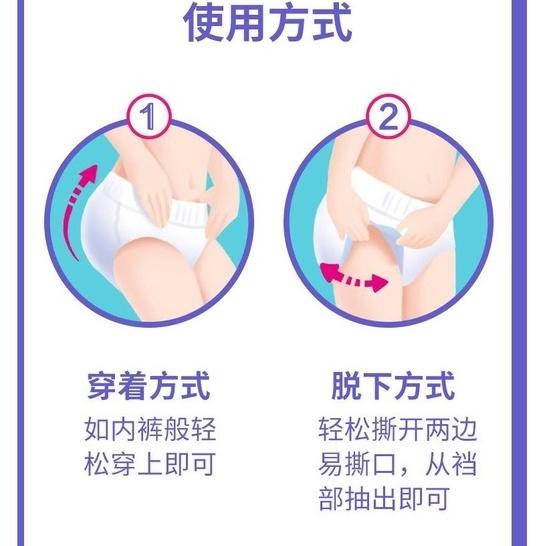 【綠葉】愛生活  女性衛生褲 安心褲 夜安褲 安睡褲型衛生棉 超熟睡褲型衛生棉 量多防漏-細節圖4