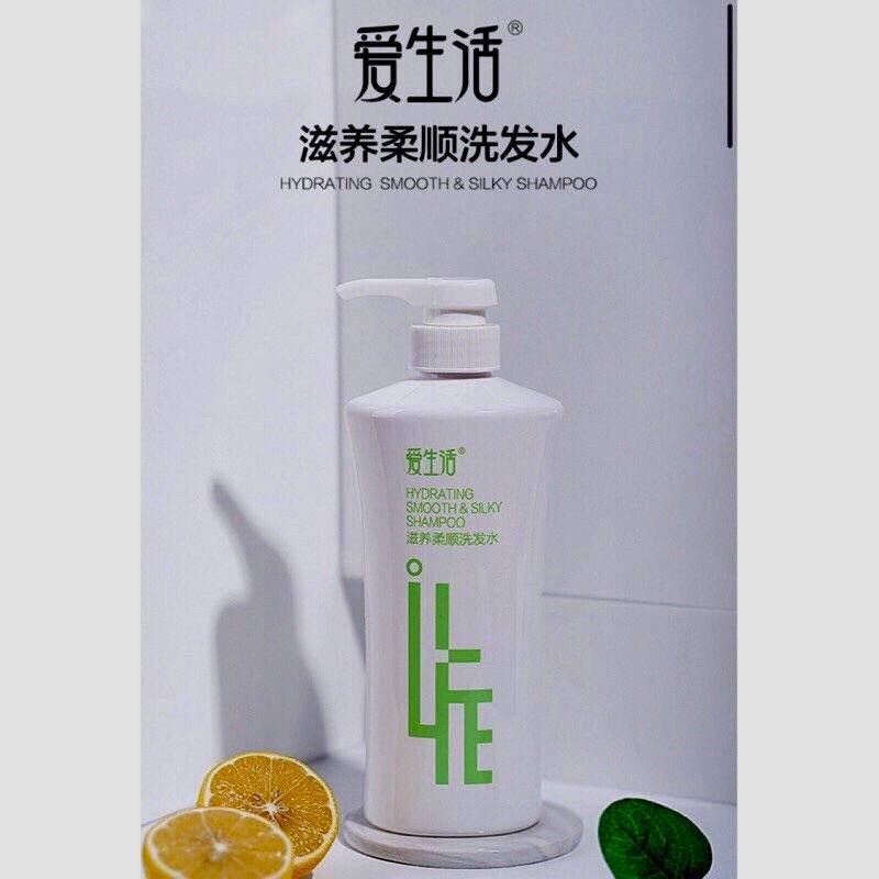 【綠葉】 愛生活 洗髮 沐浴 輕盈去屑 滋養柔順洗髮水 輕盈滋養沐浴露 500g-細節圖3