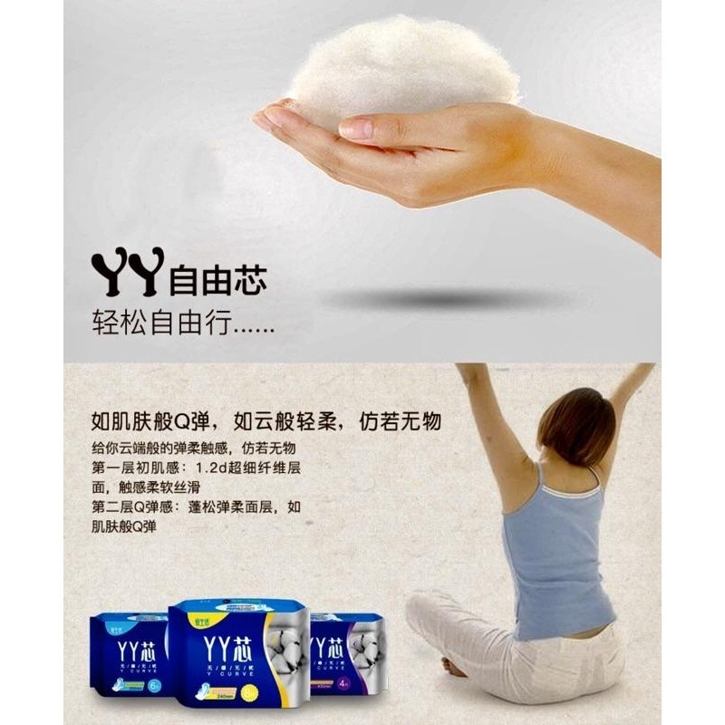 【綠葉】愛生活 YY芯 衛生棉 無感無憂棉柔 日用 夜用 夜用特長-細節圖6