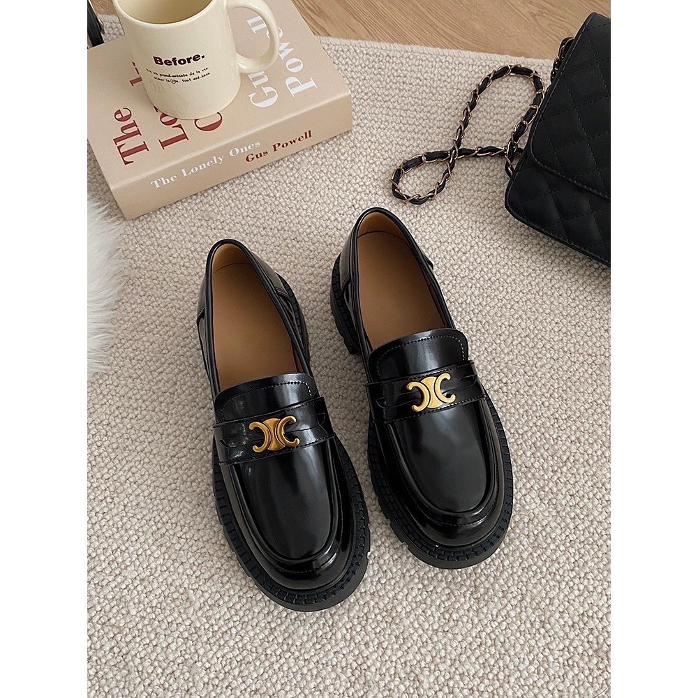 Beneddy 凱旋門厚底小皮鞋-細節圖7